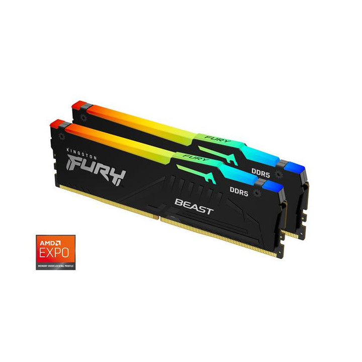 KINGSTON KF560C36BBEAK2-16 RGB (2X8GO DDR5 6000 PC48000) 