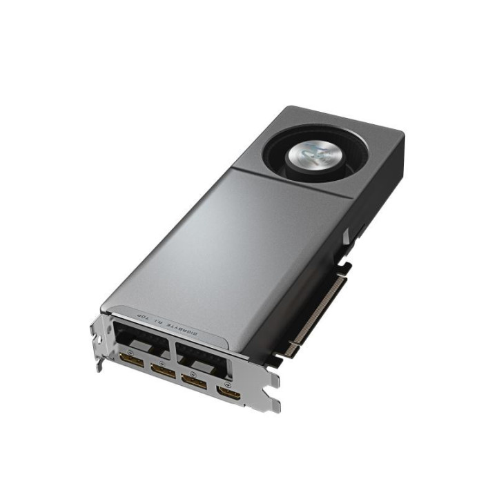 GIGABYTE RADEON AI PRO R9700 AI TOP 32G CARTE GRAPHIQUE ? 32 GO GDDR6. 256 BITS. PCI-E 5.0. 2920 MHZ FREQUENCE DU PROCESSEUR. 3 