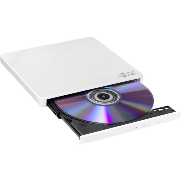 HITACHI-LG DATA STORAGE USB2 EXTERNE SLIM GP60NW60 DVDRW BLANC 