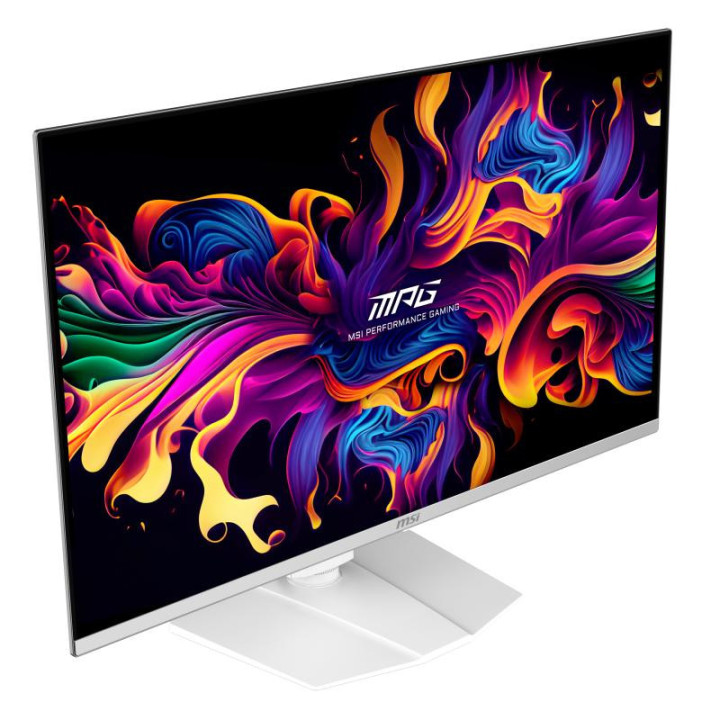 MSI MPG 321URXW QD-OLED ECRAN PLAT DE PC 80 CM (31.5) 3840 X 2160 PIXELS 4K ULTRA HD BLANC 