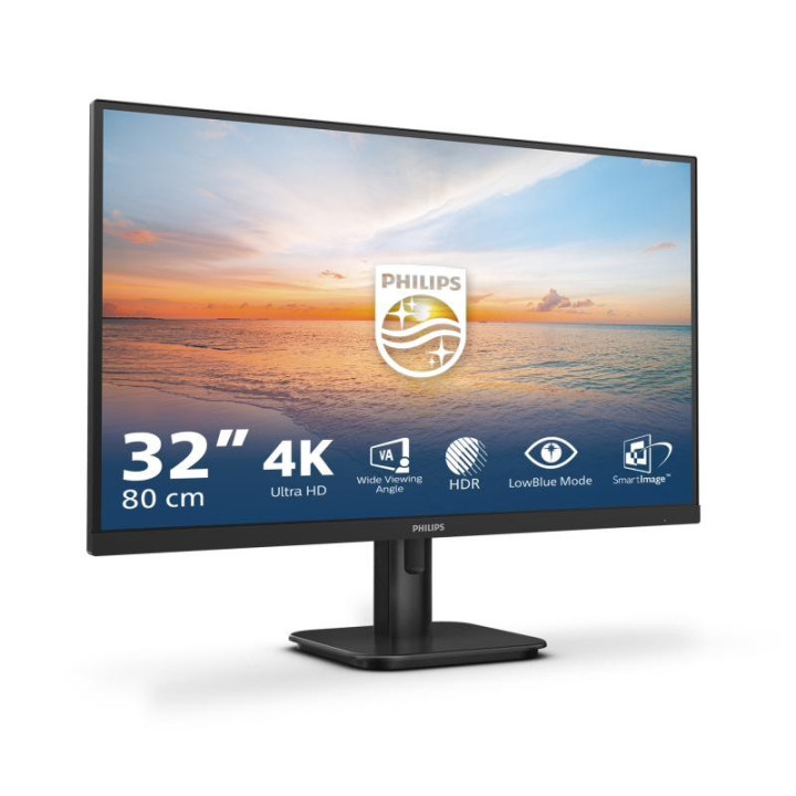 PHILIPS 1000 SERIES 32E1N1800LA/00 ECRAN PLAT DE PC 80 CM (31.5) 3840 X 2160 PIXELS 4K ULTRA HD LCD NOIR 