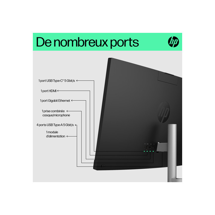 HP 24-CR0054NF 23.8 FHD/CELERON N100/8GO/512GO/W11 