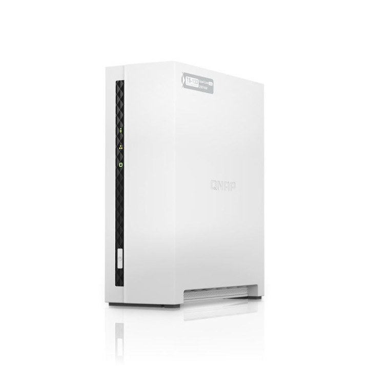 QNAP SYSTEMS 1 BAY 1.8 GHZ QC 2 GB 1X GBE 
