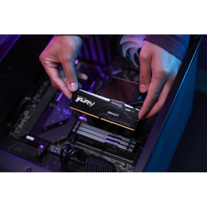 KINGSTON TECHNOLOGY FURY BEAST 16GB 6400MT/S DDR5 CL32 DIMM RGB EXPO 