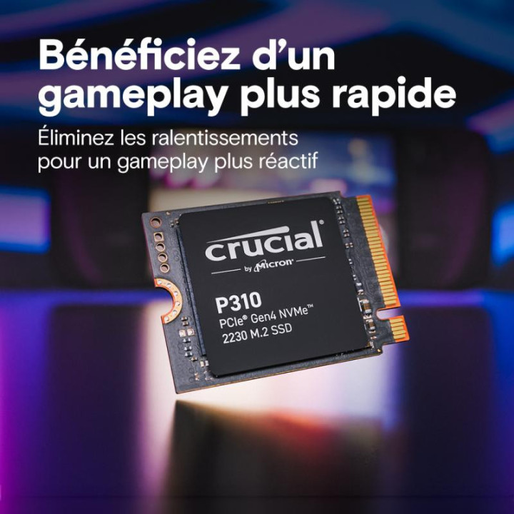 CRUCIAL 2TO 2230 NVME M.2 - CT2000P310SSD2 - P310 