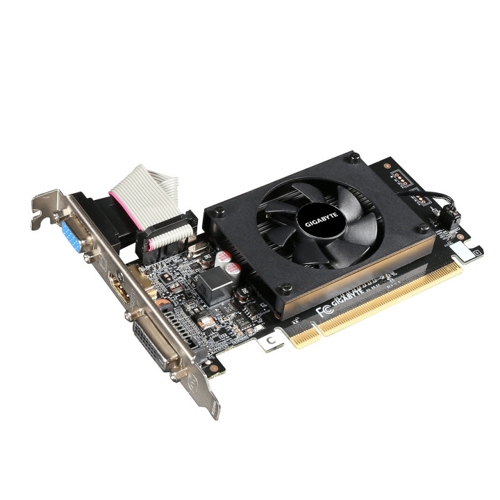 GIGABYTE GT 710 GV-N710D3-2GL - GT710/2GO/VGA/DVI/HDMI 