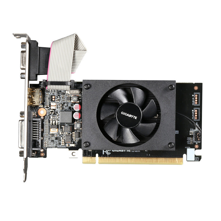 GIGABYTE GT 710 GV-N710D3-2GL - GT710/2GO/VGA/DVI/HDMI 