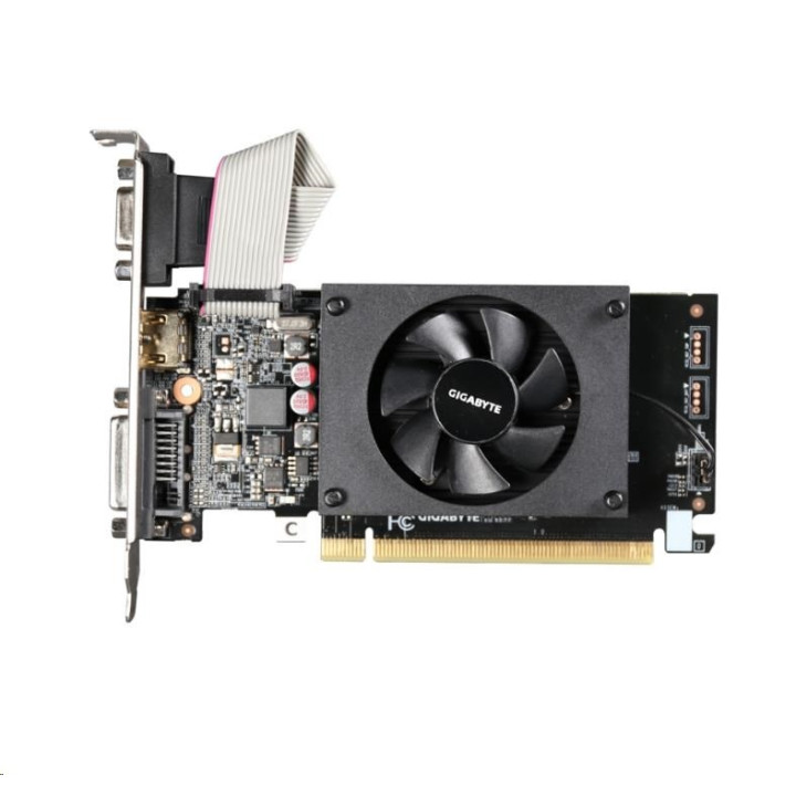 GIGABYTE GT 710 GV-N710D3-2GL - GT710/2GO/VGA/DVI/HDMI 