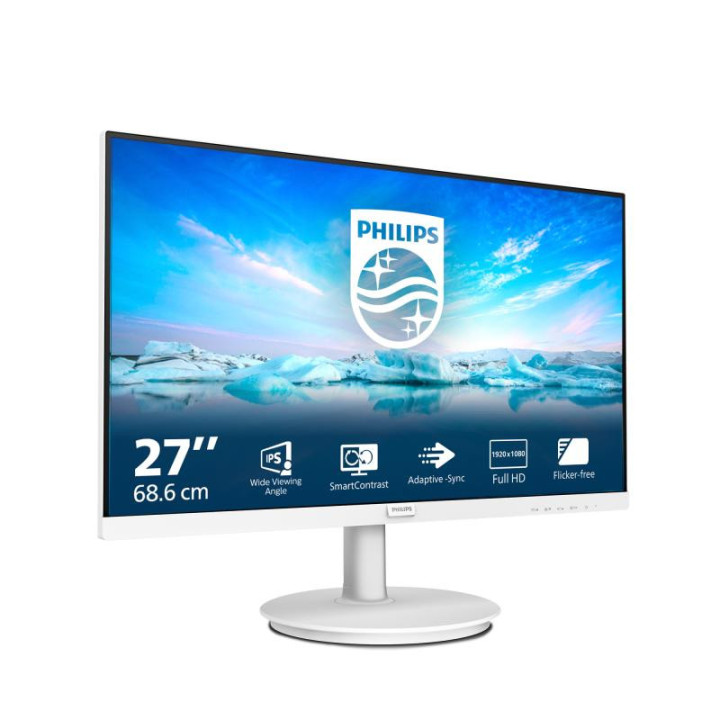 PHILIPS V LINE 271V8AW/00 ECRAN PLAT DE PC 68.6 CM (27) 1920 X 1080 PIXELS FULL HD LCD BLANC 