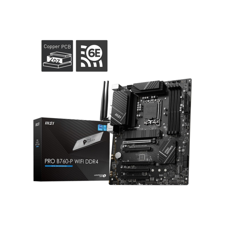 MSI PRO B760-P WIFI DDR4 - B760/LGA1700/DDR4/ATX 