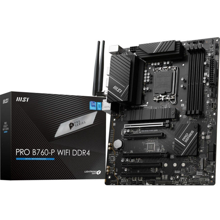 MSI PRO B760-P WIFI DDR4 - B760/LGA1700/DDR4/ATX 