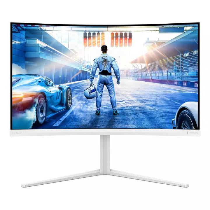 Philips 32 CURVE QHD/180HZ/FAST-VA/0.5MS/AMBIGLOW/BLANC