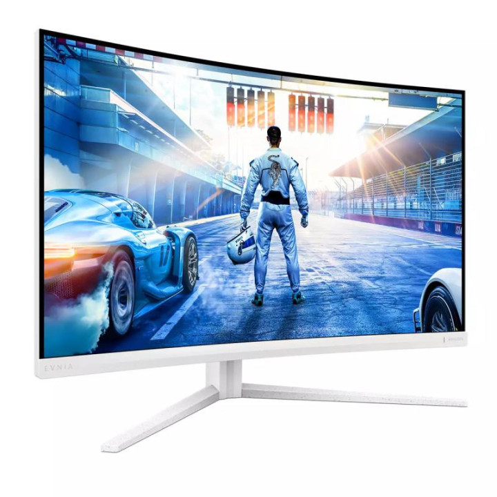 Philips 32 CURVE QHD/180HZ/FAST-VA/0.5MS/AMBIGLOW/BLANC