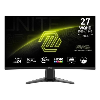 MSI MAG 27CQ6F 27CURVE QHD/180HZ/F-VA/1MS/FREESYNC 