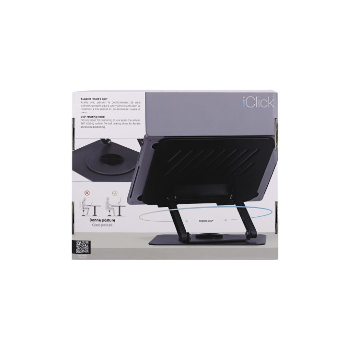 T'nB ICLICK SUPPORT NOTEBOOK - GRIS