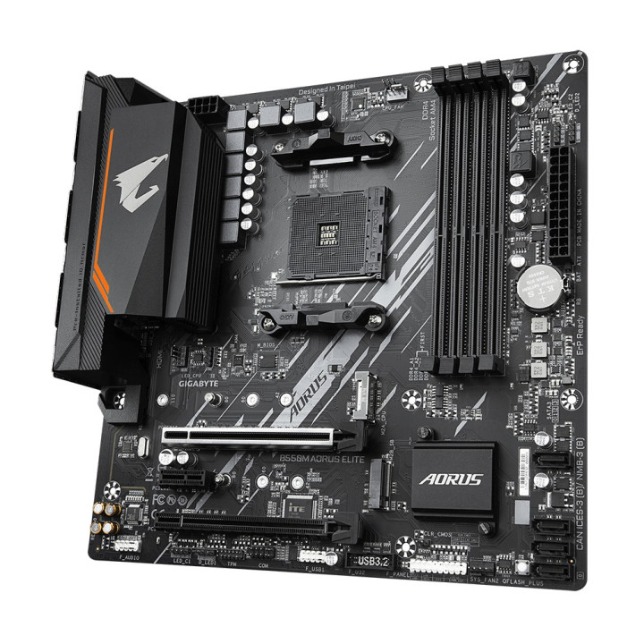 GIGABYTE B550M AORUS ELITE - B550/AM4/DDR4/MATX 