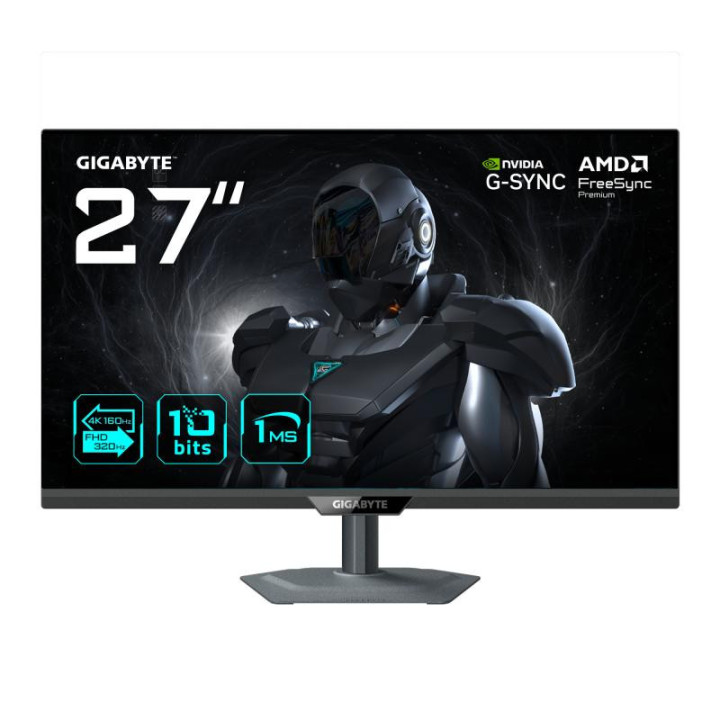 GIGABYTE G27UP 27 4K160HZ FHD320HZ/F-IPS/PIVOT/USBC/G-SYNC 