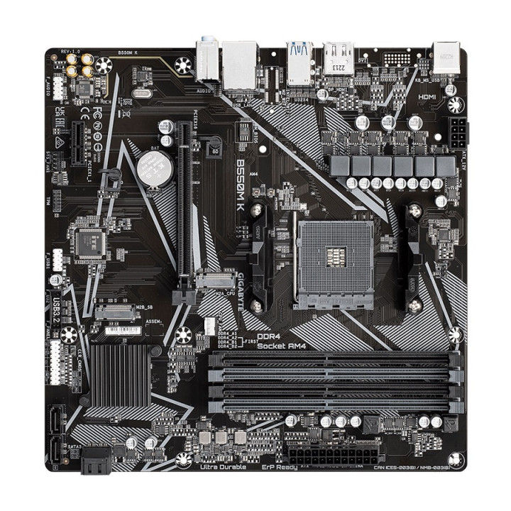 GIGABYTE B550M K 