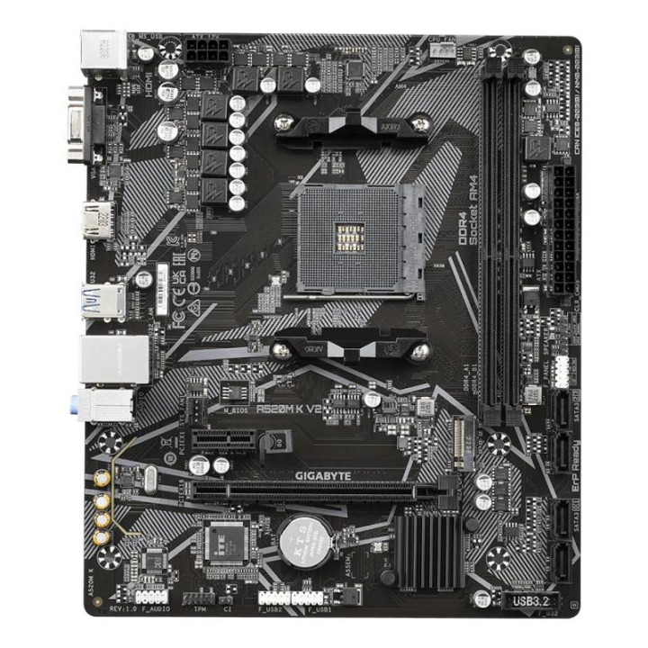 GIGABYTE A520M K V2 DDR4 