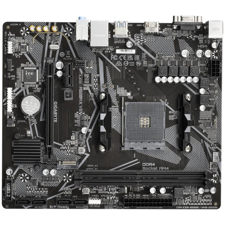 GIGABYTE A520M K V2 DDR4 