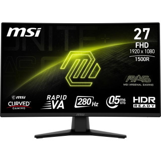 MSI MAG 274CXF ECRAN PLAT DE PC 68.6 CM (27) 1920 X 1080 PIXELS FULL HD NOIR 
