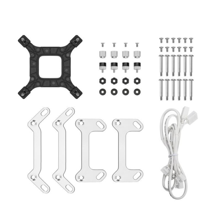 DEEPCOOL LQ360 WH PROCESSEUR KIT DE REFROIDISSEMENT DU LIQUIDE 12 CM NOIR 1 PIECE(S) 