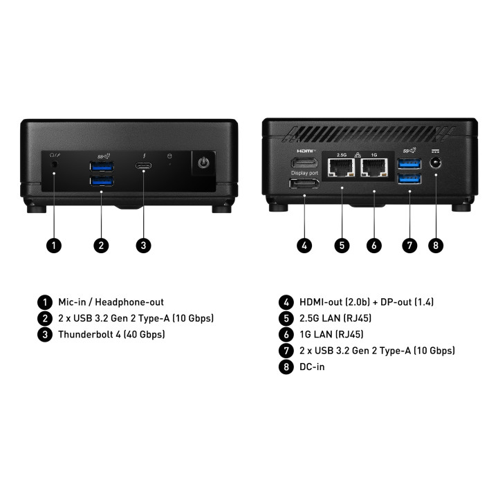 MSI CUBI 5 12M-003BEU - I3-1215U/SO-DDR4/M2+SATA 