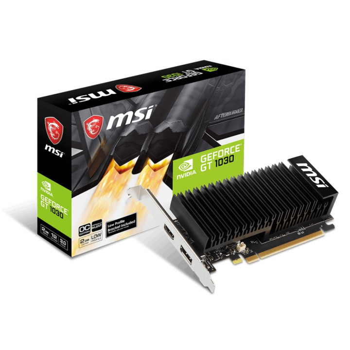 MSI GT 1030 2GHD4 LP OC - GT1030/2GO/HDMI/DP 