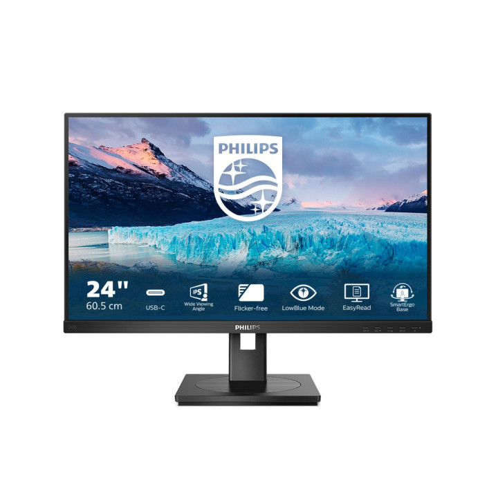 PHILIPS SLINE 243S1/00 - 23.8FHD/75HZ/IPS/4MS/USB-C POWER 