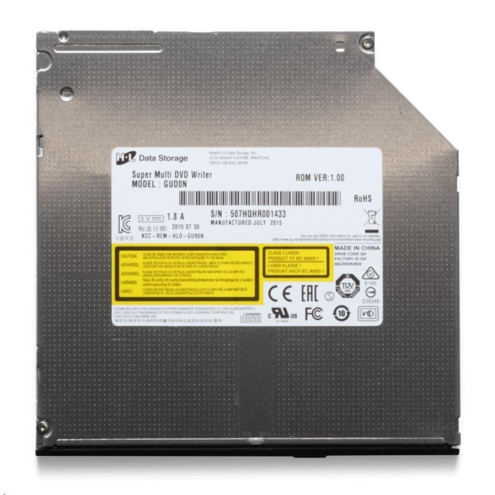 HITACHI-LG DATA STORAGE SATA GUD1N SLIM 9.5MM INTERNE NOIR - DVDRW 