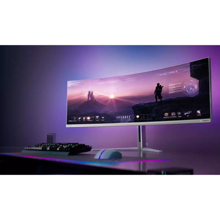 PHILIPS EVNIA 49 DQHD QD-OLED 240HZ/0.3MS/USB-C/AMBIGLOW 