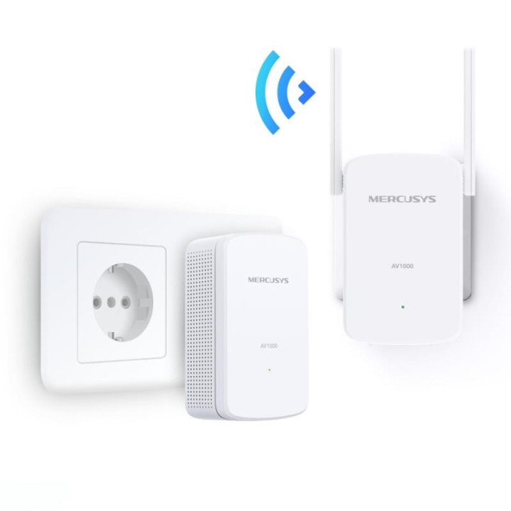 MERCUSYS AV1000 GIGABIT POWERLINE N300 WI-FI KIT 