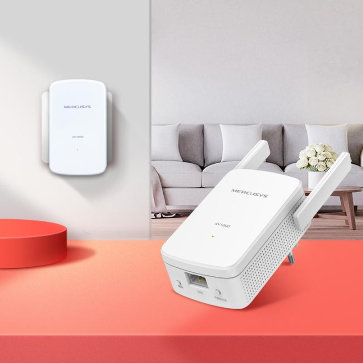 MERCUSYS AV1000 GIGABIT POWERLINE N300 WI-FI KIT 