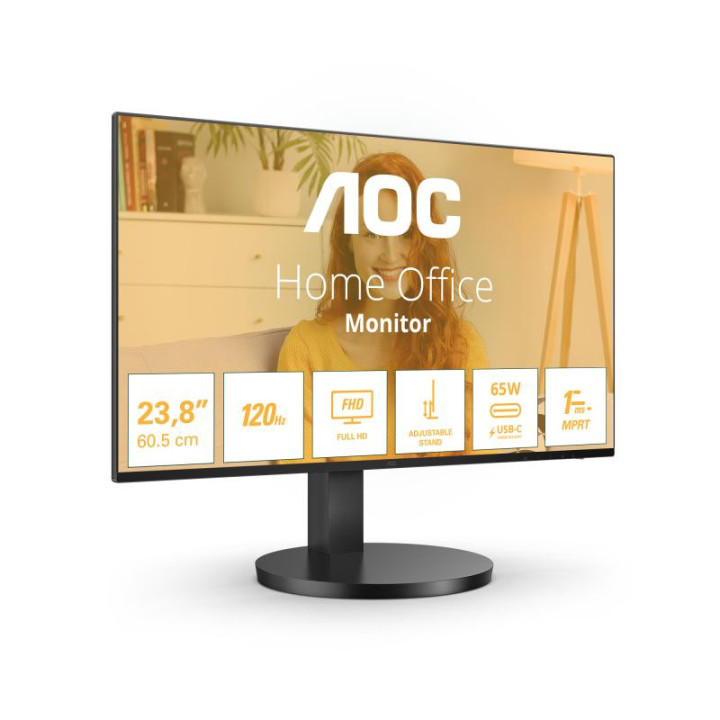 AOC B3 24B3CF2 ECRAN PLAT DE PC 60.5 CM (23.8) 1920 X 1080 PIXELS FULL HD LED NOIR 