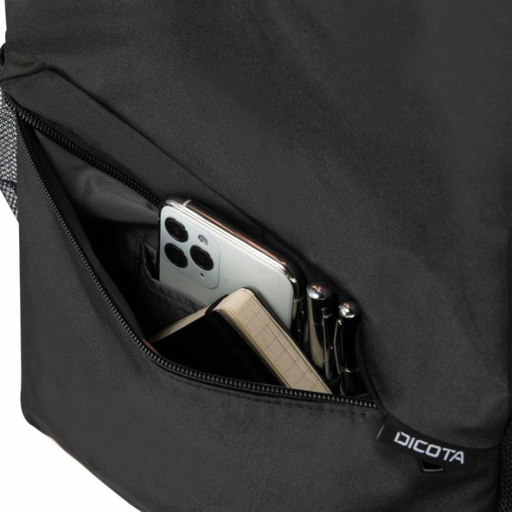DICOTA D32085-RPET SACOCHE D'ORDINATEURS PORTABLES 40.6 CM (16) SAC A DOS NOIR 