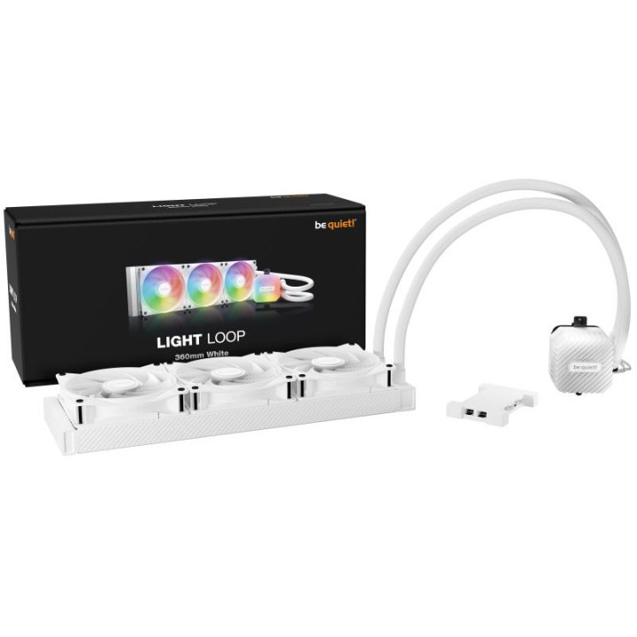 BE QUIET! LIGHT LOOP 360MM - BLANC 