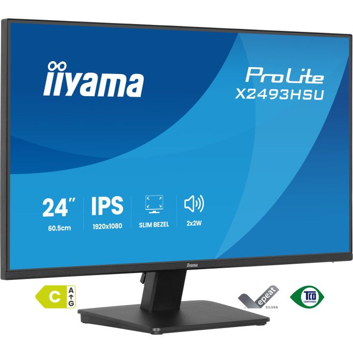 IIYAMA X2493HSU-B1 23.8 FHD 120HZ/IPS/1MS/HP/USB HUB 
