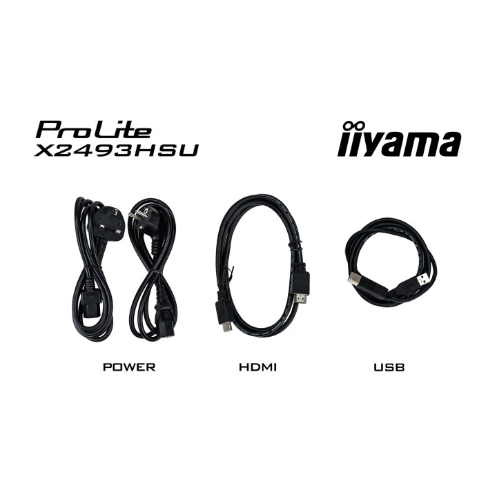 IIYAMA X2493HSU-B1 23.8 FHD 120HZ/IPS/1MS/HP/USB HUB 