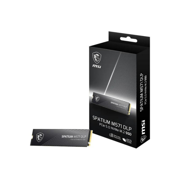 MSI SPATIUM M571 DLP PCIE 5.0 NVME M.2 2TB 