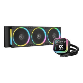 DEEPCOOL LQ360 ULTRA ARGB PROCESSEUR KIT DE REFROIDISSEMENT DU LIQUIDE 12 CM NOIR 