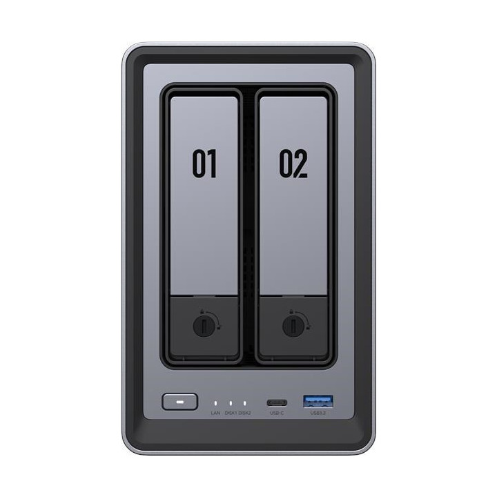 UGREEN DXP2800 - 2 BAIES 