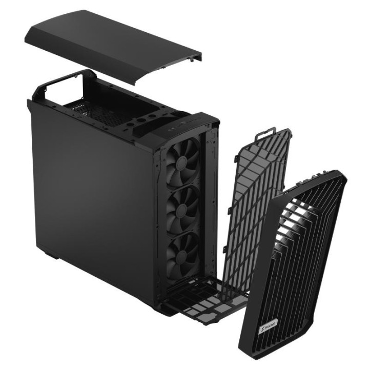 FRACTAL DESIGN TORRENT SOLID BLACK - MT/SANS ALIM/ATX 
