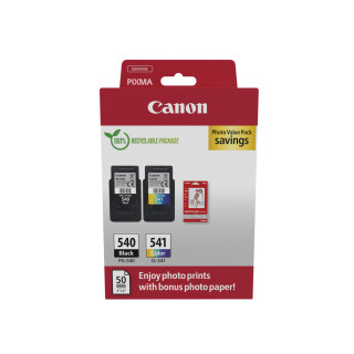 CANON PACK NOIRE + COULEUR - PG-540/CL-541 PV 