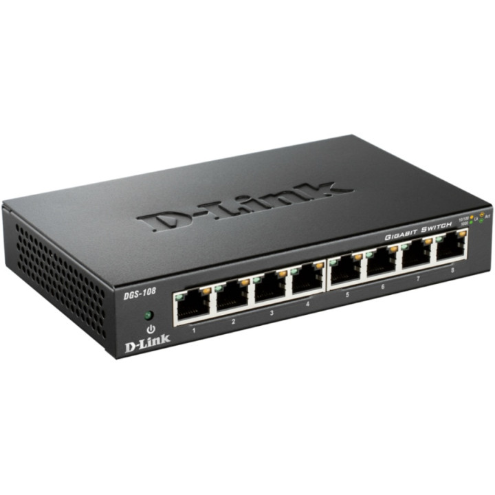 D-LINK 8-PORT 10/100/1000 GIGA