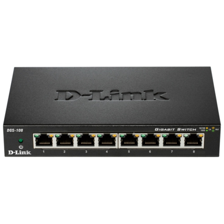D-LINK 8-PORT 10/100/1000 GIGA