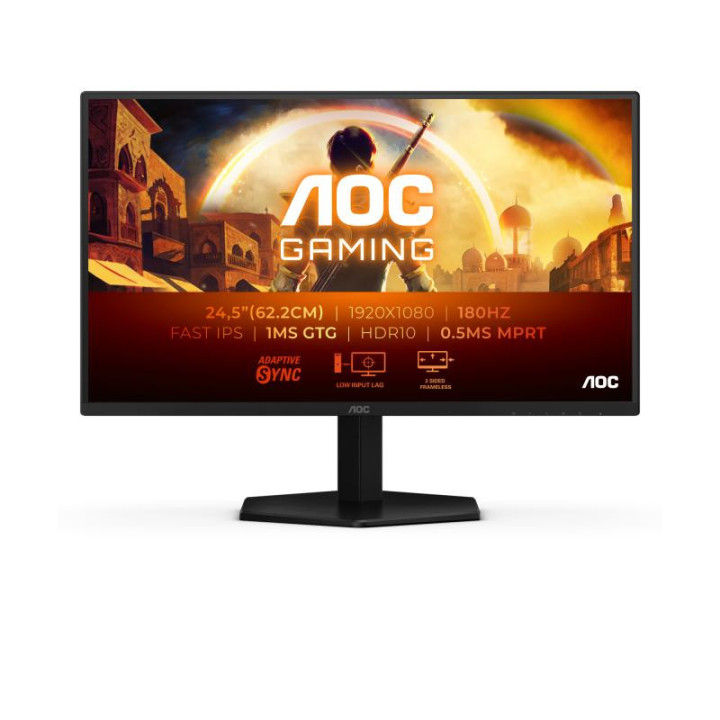 AOC G4 25G42E ECRAN PLAT DE PC 62.2 CM (24.5) 1920 X 1080 PIXELS FULL HD LED NOIR. ROUGE 