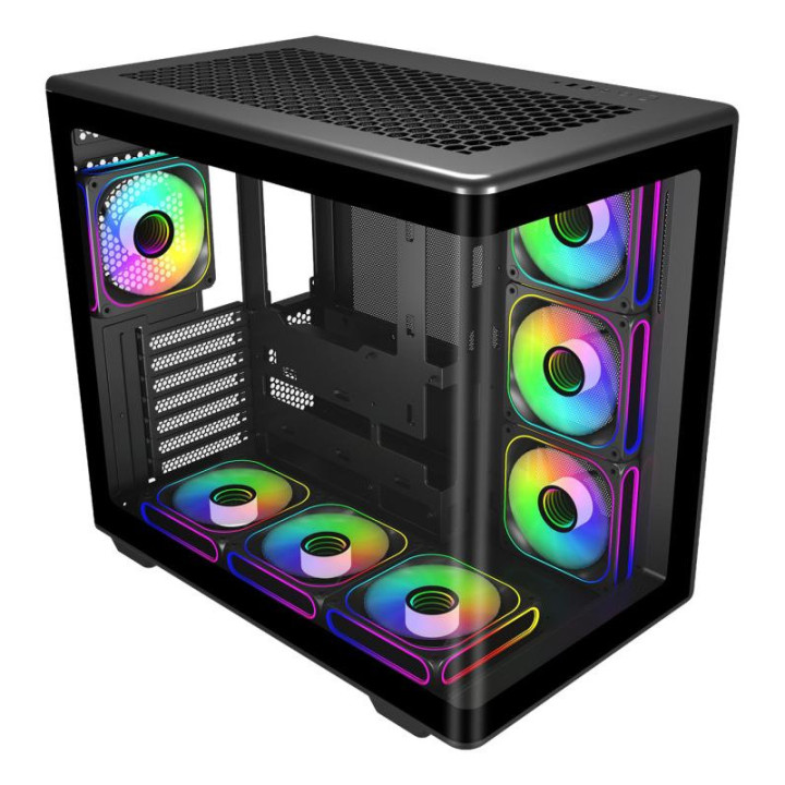 COOLER MASTER ELITE 600 BLACK - 7 FANS 