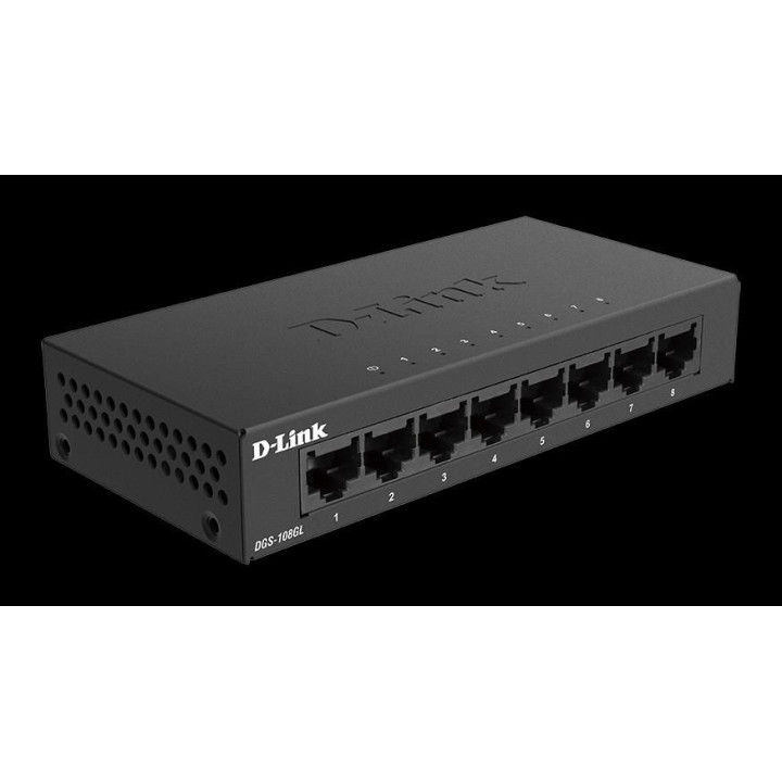 D-LINK SWITCH 8 PORTS GIGABIT 