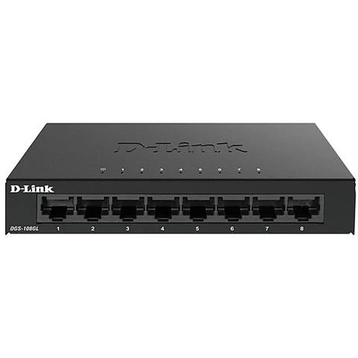 D-LINK SWITCH 8 PORTS GIGABIT 