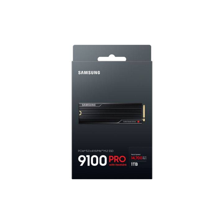 SAMSUNG 1TO NVME GEN5 M.2 - 9100 PRO AVEC DISSIPATEUR 